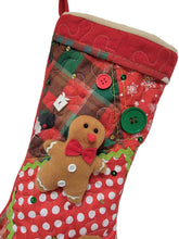 Load image into Gallery viewer, Christmas Stocking with Ornaments