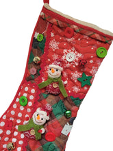 Load image into Gallery viewer, Christmas Stocking with Ornaments