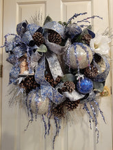 Load image into Gallery viewer, Winter Water Falls Wreath