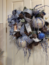 Load image into Gallery viewer, Winter Water Falls Wreath
