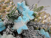 Load image into Gallery viewer, Woodland Elves Snowflakes Soap