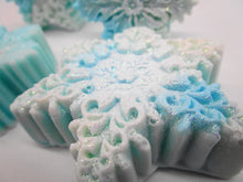 Load image into Gallery viewer, Woodland Elves Snowflakes Soap