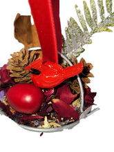Load image into Gallery viewer, Red Bird in Tiny Bucket
