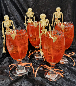 Drunkin Pumpkin Halloween Wine Spritzer Candle