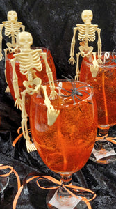 Drunkin Pumpkin Halloween Wine Spritzer Candle