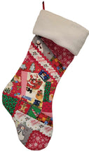 Load image into Gallery viewer, Christmas Stockings Hand Pieced
