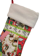 Load image into Gallery viewer, Christmas Stockings Hand Pieced
