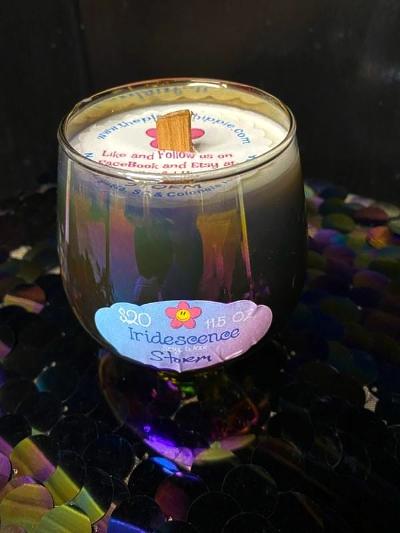 Iridescence Soy Wax Candle Large