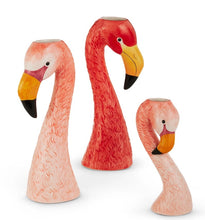Load image into Gallery viewer, Flamingo Head Vase 10 in.

