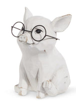 Load image into Gallery viewer, Piggies With Glasses Figure
