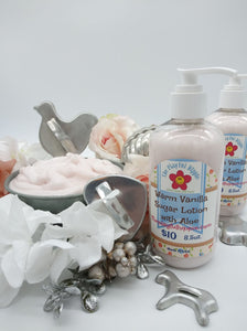 Vanilla and Sugar Lotion with Aloe