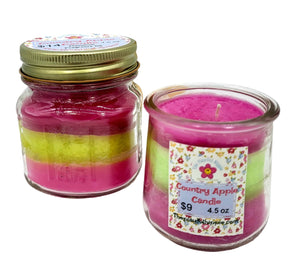 Country Apple Paraffin Candle