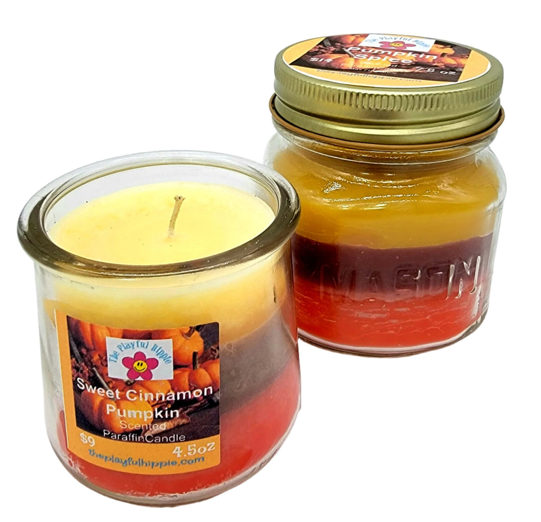 Pumpkin Spice Paraffin Candle