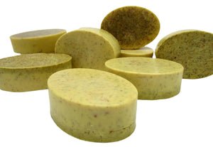 Energizing lemongrass soap